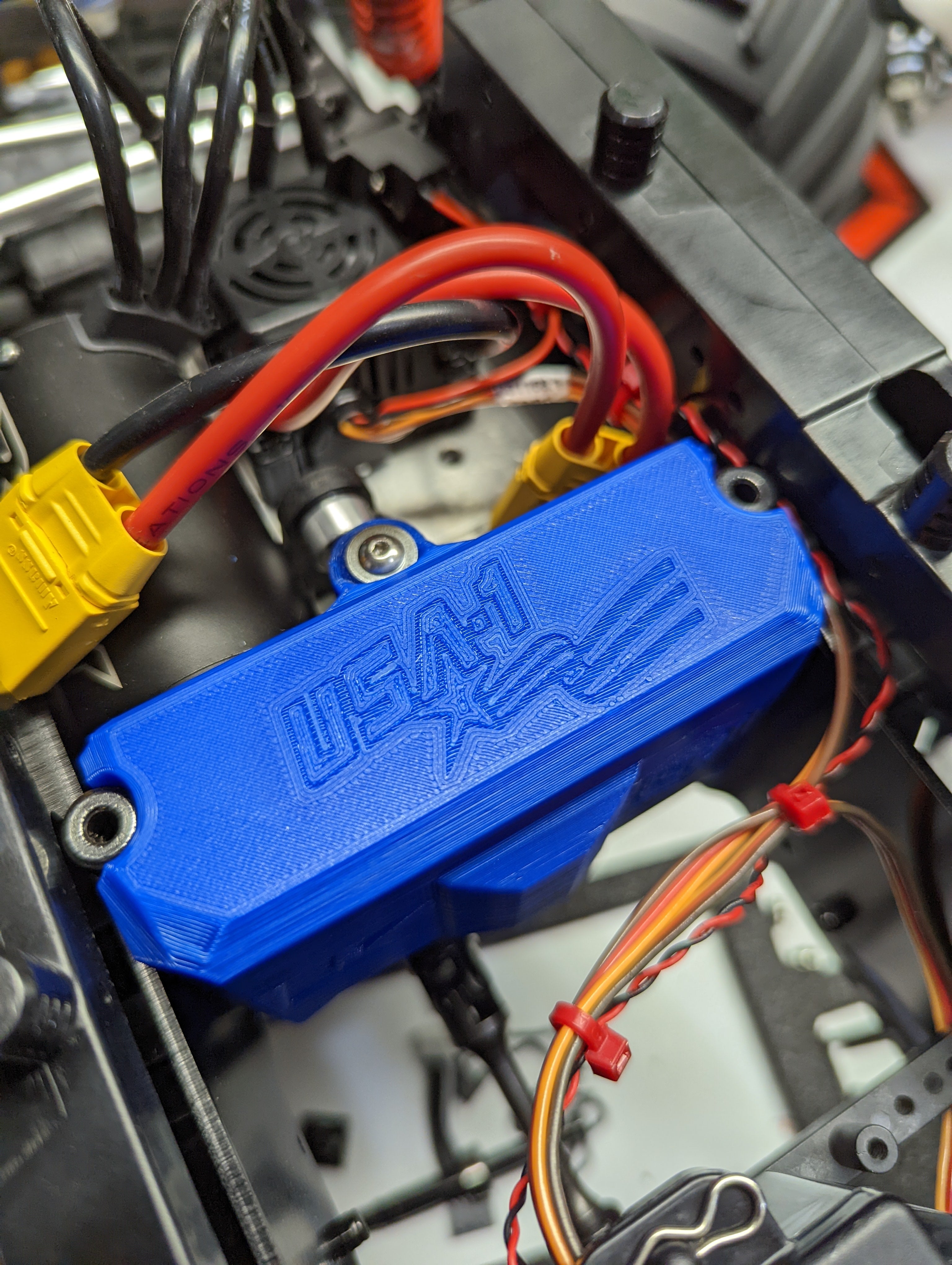 Kyosho USA-1 Mad Force/Crusher VE Gear Debris Cover image 4