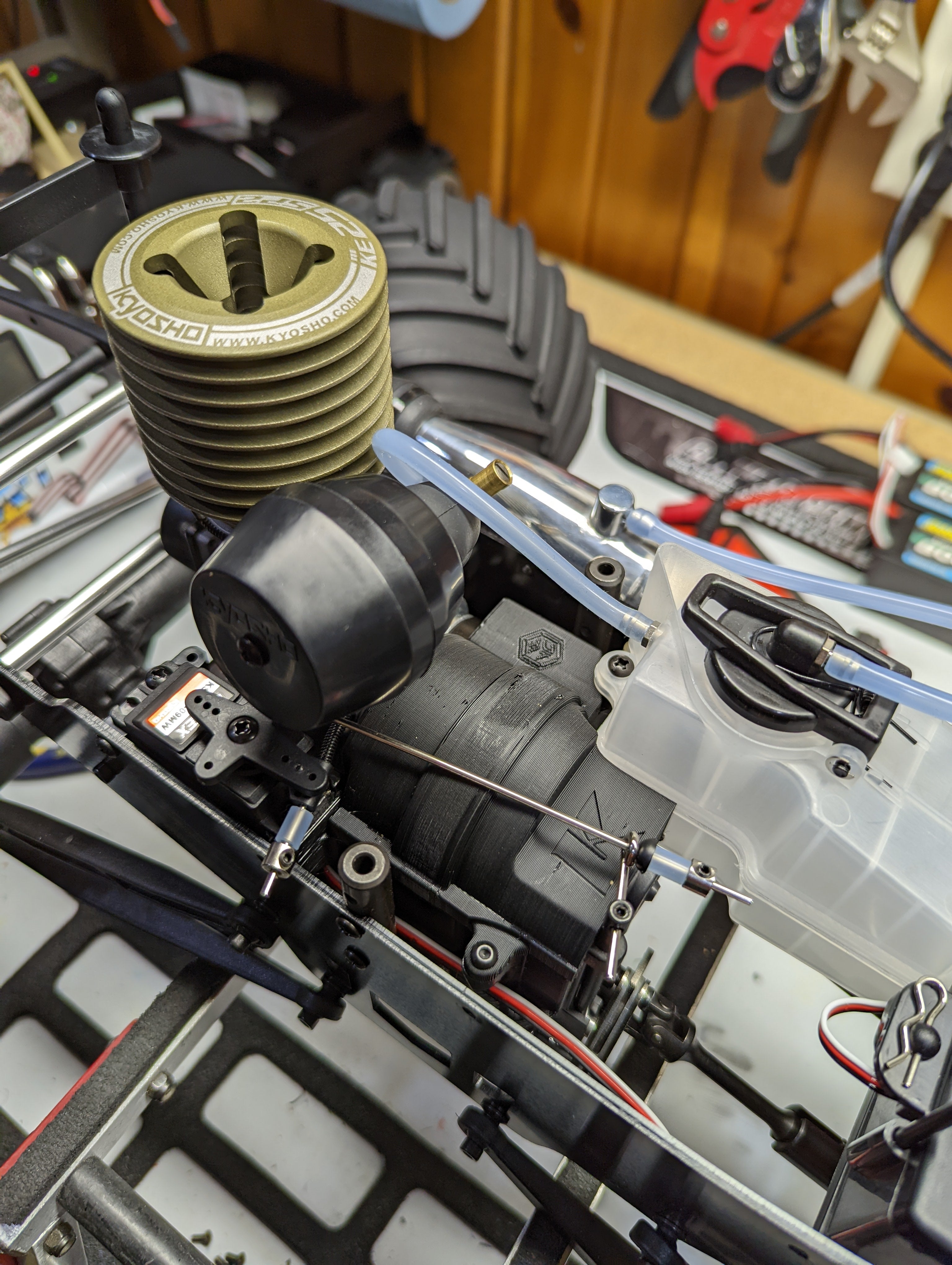 Kyosho USA-1 Mad Crusher Nitro Gear Cover image 0