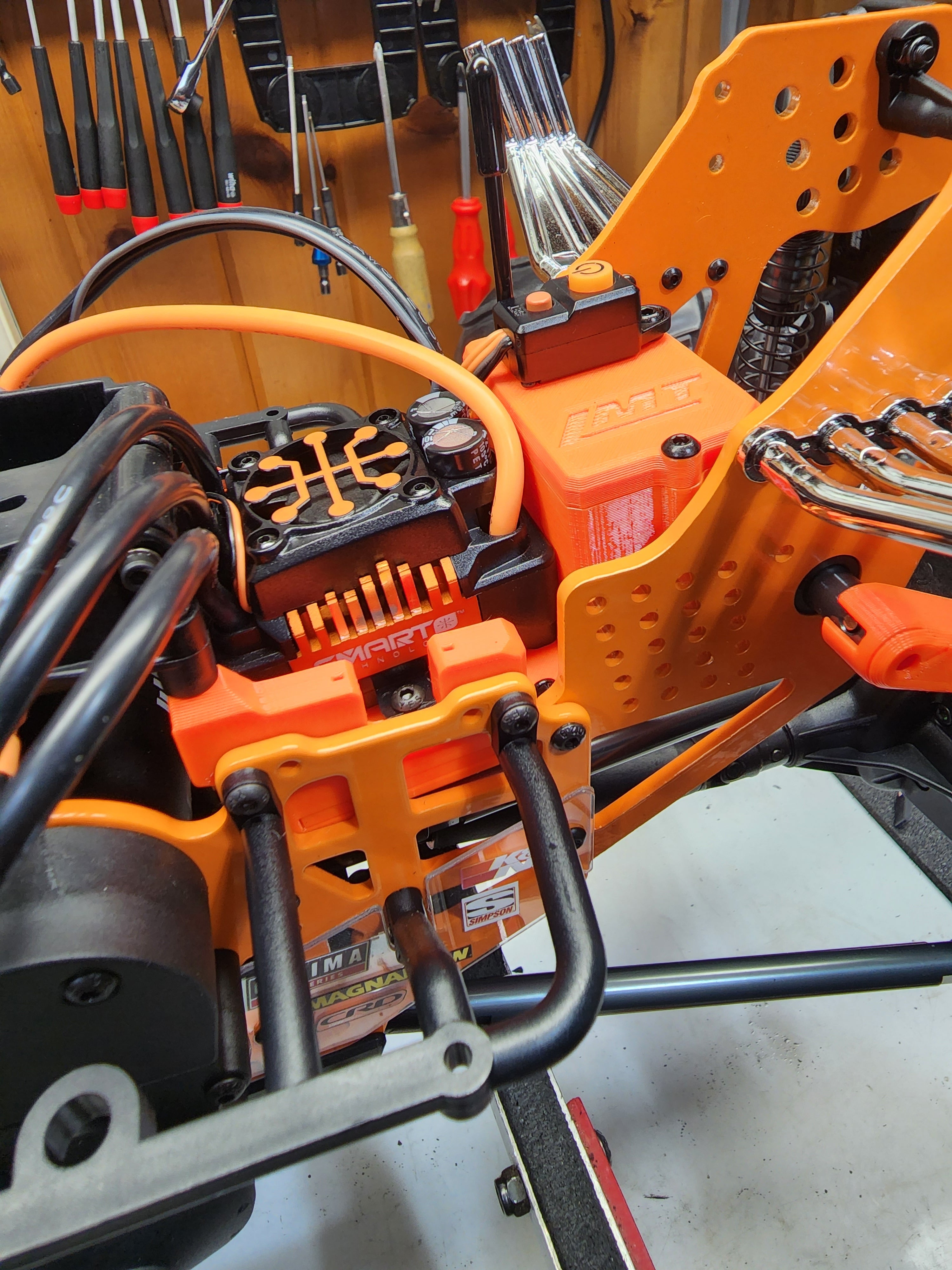 LMT 1.0 and 2.0 Low Center of Gravity LCG ESC Mount and Radio Box image 3