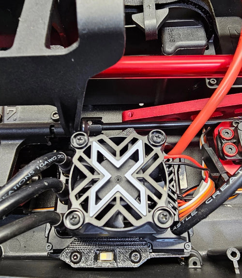 Castle Mamba Monster X 8S ESC Mount for ARRMA 6s BLX Truck Buggy Truggy